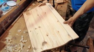 Как сделать массивную столешницу. Стол своими руками /часть 1/