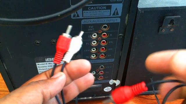 how to connect hometheatre - how to connect 5.1 home theater to dvd player ( 2.1 connection ) смотреть онлайн