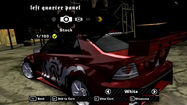 Modif Lexus IS 300 - Nfs Most Wanted | Hard Mode Race (2021)