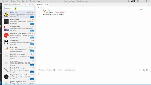 How To Highlight Errors And Warnings In VS Code - WITHOUT CLICKING ANYWHERE! смотреть онлайн