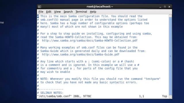 Samba Server Installation and Configuration In Centos смотреть онлайн