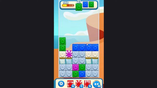 Brix! Block blast. 212 уровень. смотреть онлайн