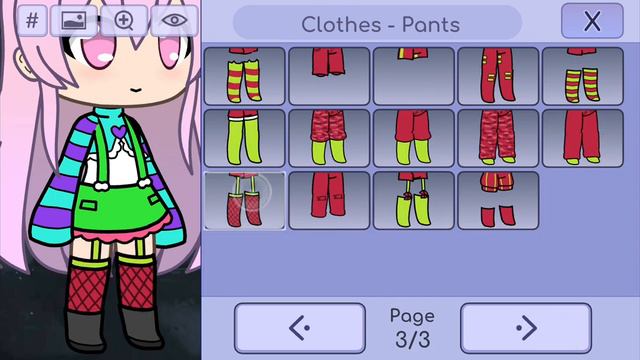 🌈Туториал Как сделать красивую ос Kidcore в Gacha Life🌈