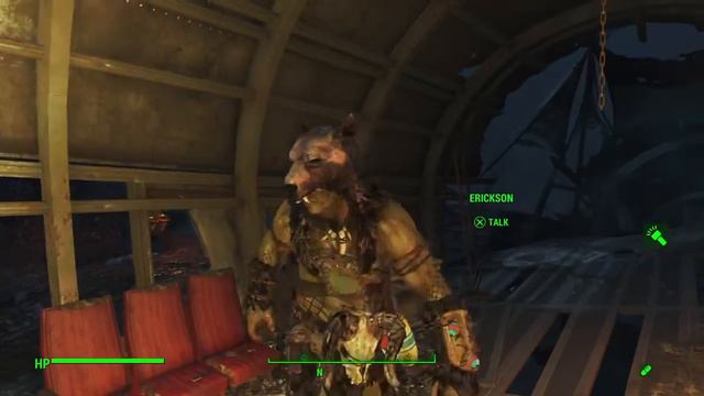 Fallout 4 Far Harbour Unique Super mutant Bear skin outfit смотреть онлайн