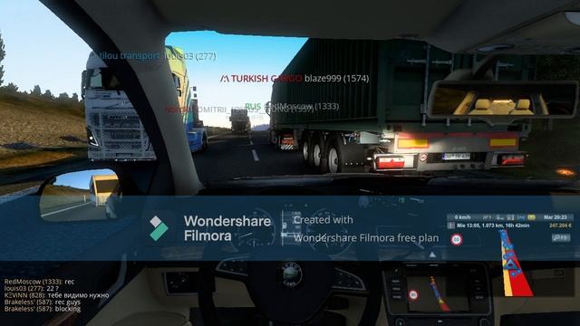 Euro Truck Simulator 2 *Era să fac accident* Hamburg - Calais смотреть онлайн