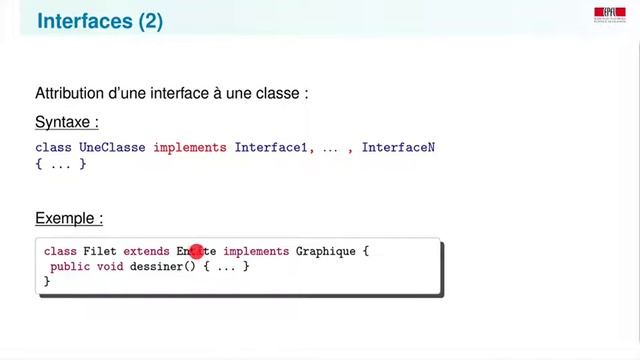 Interfaces en java смотреть онлайн