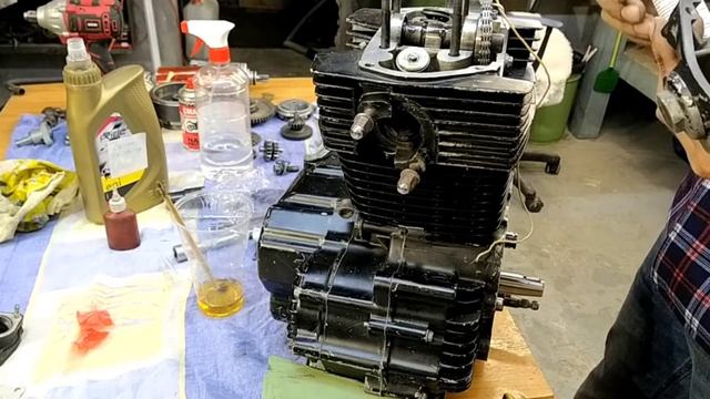 Сборка двигателя 166FMM часть 2 смотреть онлайн