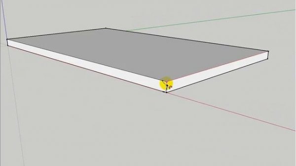 Создание фрезерованного фасада в SketchUp