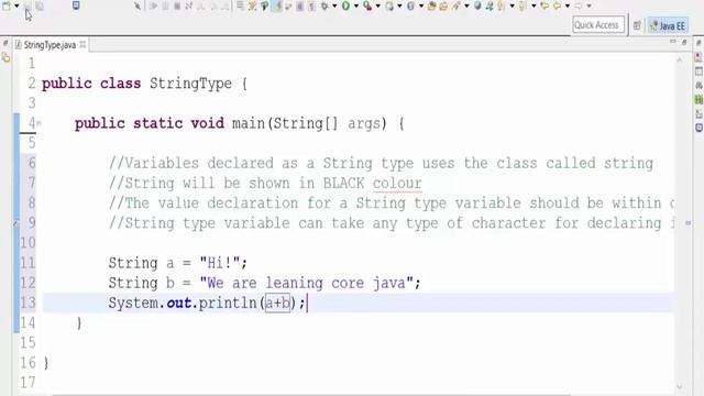 String Types In JAVA | Java Programming Tutorial | JAVA Online Training Course | H2k Infosys смотреть онлайн