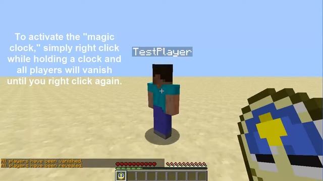 Minecraft Bukkit Plugin: Magic Clock смотреть онлайн