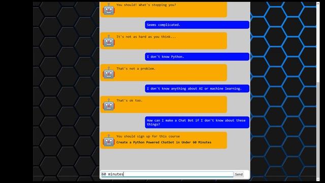 Create a Python AI ChatBot in Minutes! смотреть онлайн