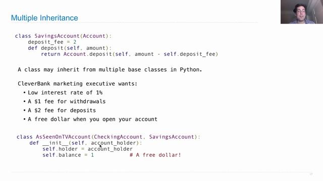 Multiple Inheritance смотреть онлайн