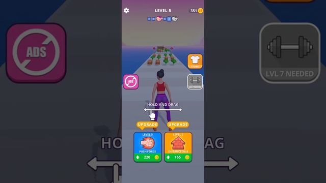 Twerk Race 3d - Running Game - Android iOS Gameplay walkthrough смотреть онлайн