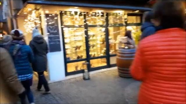 Рождественская ярмарка в Рюдесхайме на Рейне смотреть онлайн