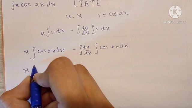 Integral of (x cos 2x) dx смотреть онлайн