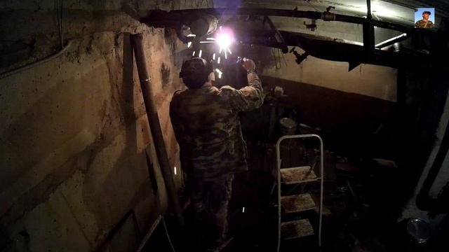 Газосварка ЖКХ. Меняем вентиля на краны на стояках. Gas welding of housing and communal services смотреть онлайн