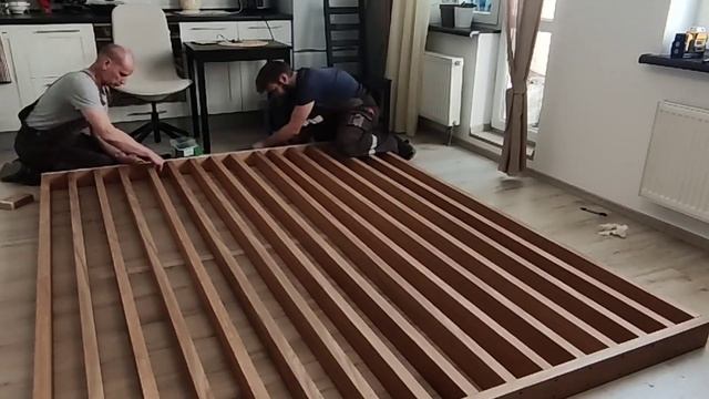 Реечная перегородка своими руками.Процесс монтажа. #interiordesign #дизайнинтерьера#самоделки#diy смотреть онлайн