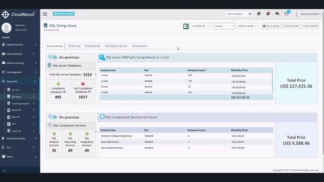 CloudRecon 105.1: Data Estate - SQL Report смотреть онлайн