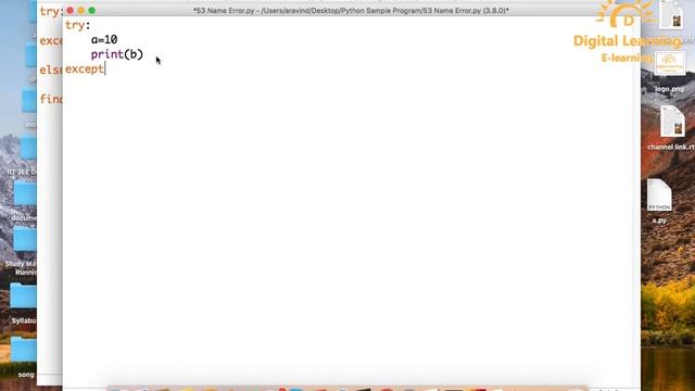 68 Python Name Error Exception | Online Training Download app from below link смотреть онлайн
