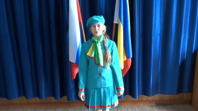 Отряд ЮИД Шолоховской гимназии поздравляет газету с ЮБИЛЕЕМ! смотреть онлайн