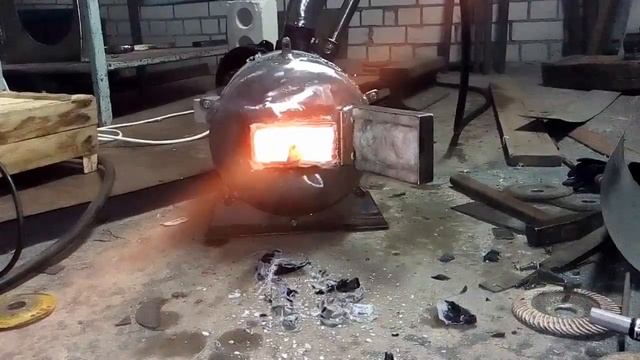 Газовый горн своими руками смотреть онлайн