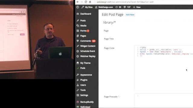 Using Pods To Build Webdesign.com -- Benjamin Bradley -- PodsCamp DFW 2014 смотреть онлайн