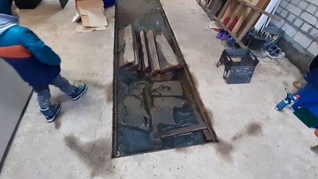 Как избавиться от воды в яме гаража? смотреть онлайн