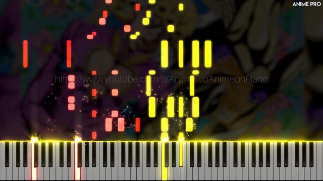 Fighting Gold - JoJo's Bizarre Adventure: Golden Wind OP | Coda (piano) смотреть онлайн