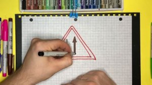 Как нарисовать Дорожный Знак Двустороннее Движение|Рисуем знаки Дорожного Движения