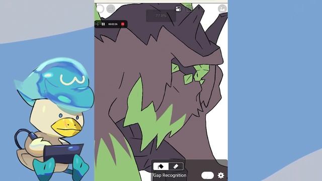 My Fakemon Process- Tutorial- Ibis Paint X смотреть онлайн