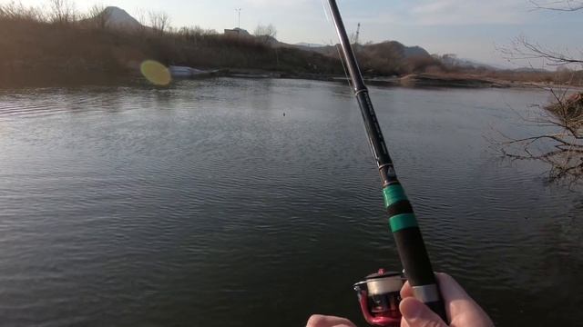 Рыбалка в Приморье. Река Партизанская. Краснопёрка-Угай. 03.04.2019 г.