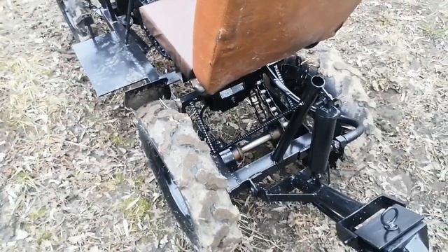 Самодельный минитрактор с гидравликой смотреть онлайн