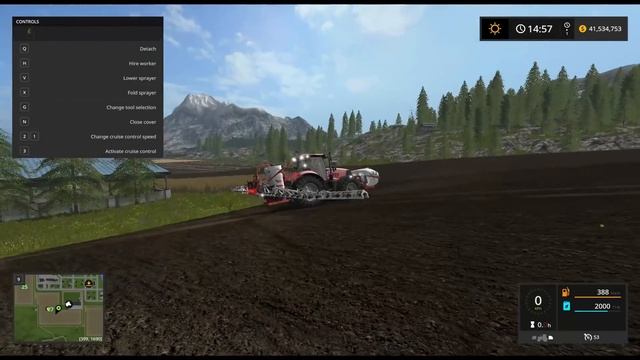 KUHN DLC Farming Simulator 17 Review Sprayer and Spreader -#FS17 смотреть онлайн