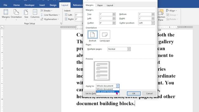 How to add Different headers on different Pages in MS Word | Microsoft Word Tutorial смотреть онлайн