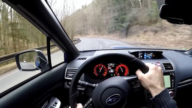 Subaru WRX STI POV Test Drive + Acceleration 0 - 200 Km/h