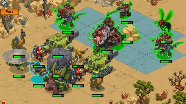 Battle Nations; Boss strike unit setup смотреть онлайн