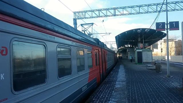 ЭД4М-0229 На станции Электрозаводская смотреть онлайн