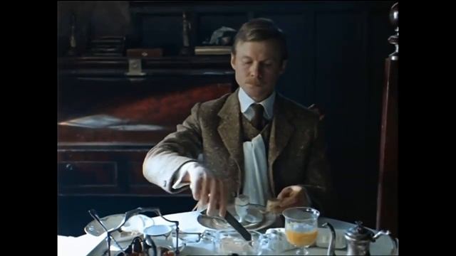 Завтрак Шерлока Холмса и Джона Ватсона смотреть онлайн