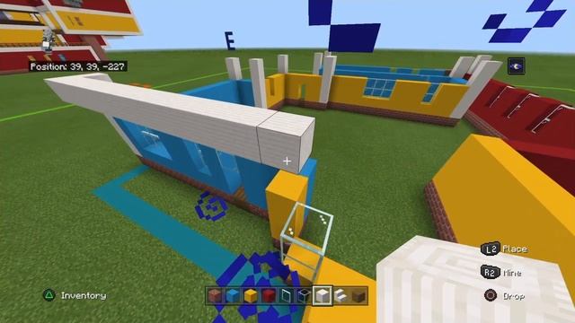 Minecraft Tutorial: How To Make Hello Neighbor Act 3 House Part 1! смотреть онлайн