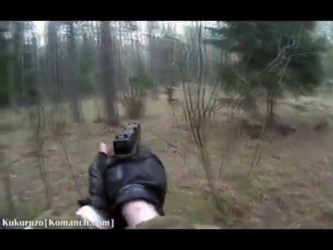 Страйкбол. Подосинки, дуэль на пистолетах 2011г. Airsoft Russia. КукуруЗо. смотреть онлайн