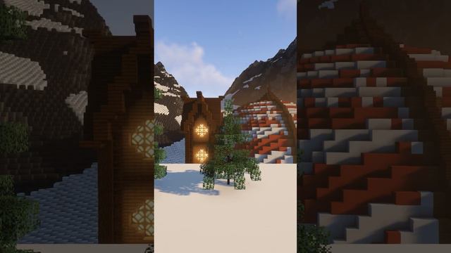 I Finished My Epic Minecraft Christmas Village смотреть онлайн