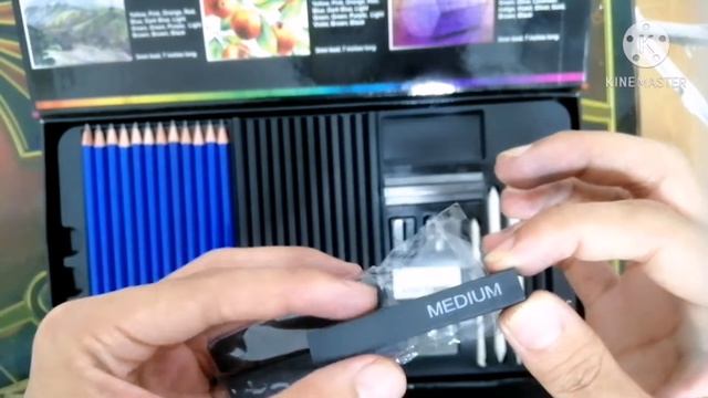 DRAWING SET FROM LAZADA 75 PIECES | UNBOXING DRAWING MATERIALS SET | JHON SALVANA смотреть онлайн
