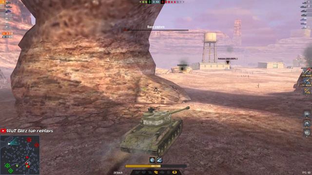 IS-2 Berlin • 7 frags • 5.2k dmg • WoT Blitz смотреть онлайн