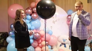 Гендер пати. Пол ребенка. Шар сюрприз. Как узнали пол малыша.