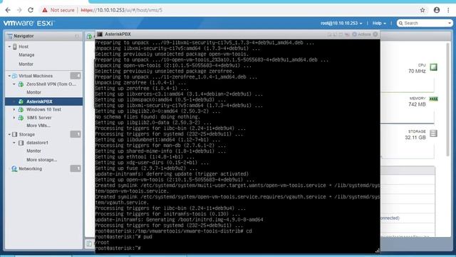 How to setup an Asterisk PBX. ESXi, Debian, Compiling Asterisk and running it. смотреть онлайн