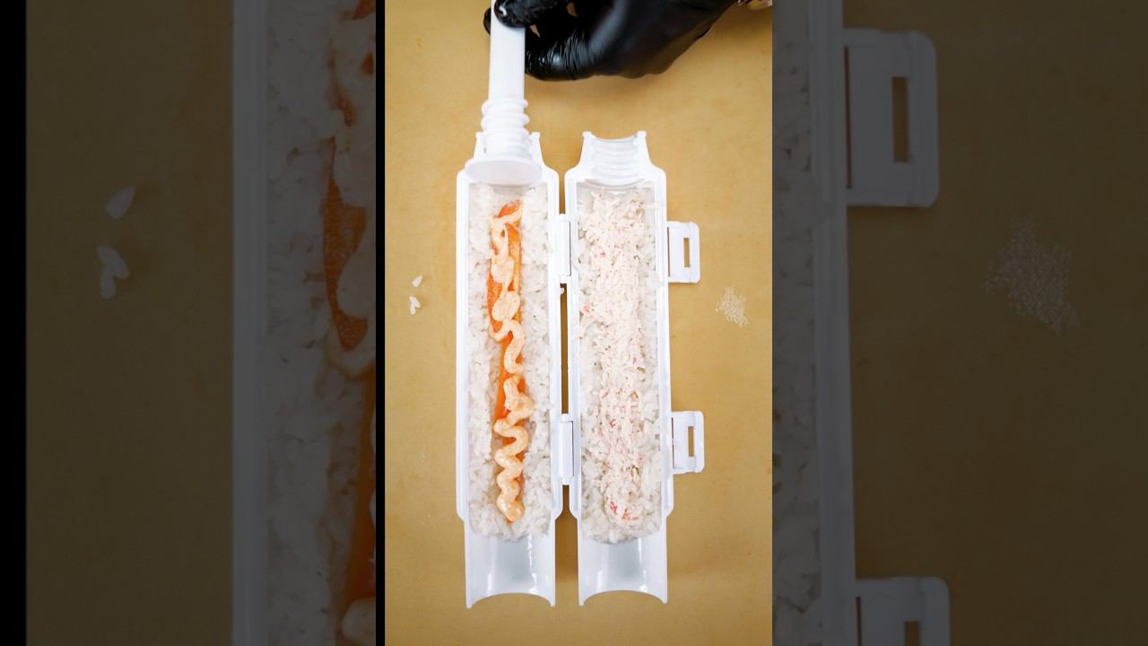 Базука ролл, ролл шприц. Простой рецепт, домашнего ролла. #sushi #рецепты смотреть онлайн