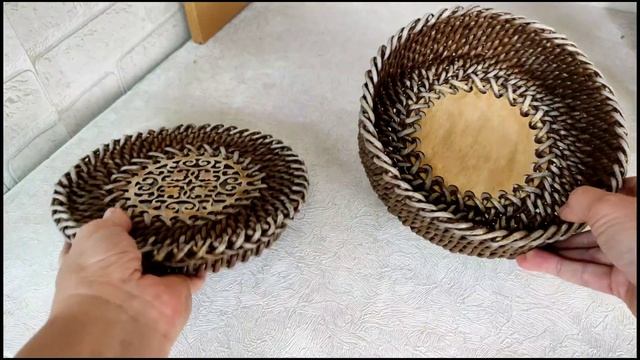 Плетёная шкатулка с крышкой смотреть онлайн