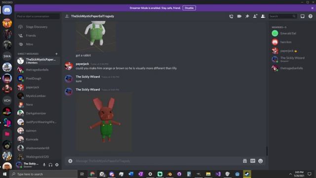 Sickly Streams: (Blender 2.9) - GoGodot Game Jam (Day 3) смотреть онлайн