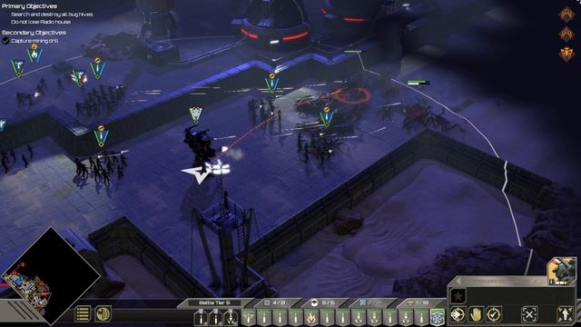 Starship Troopers: Terran Command | Bugs On Night Mining Outpost смотреть онлайн