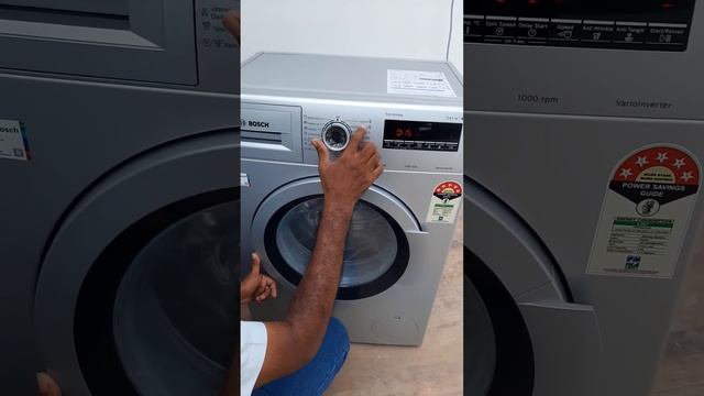 Demo On How To Use Wash Modes In A Front Load Washing Machine Explained Step By Step In Malayalam